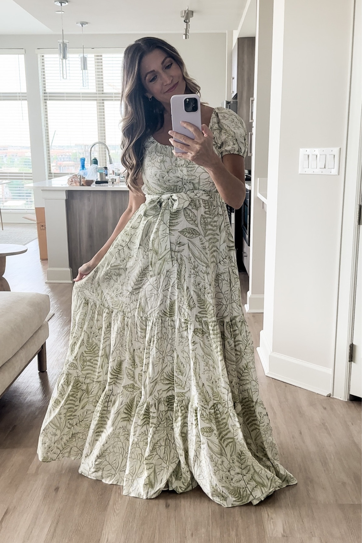 Spring floral print maxi dress

#LTKstyletip