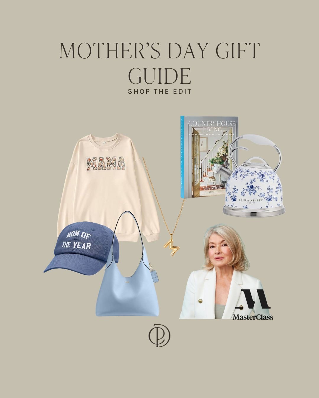 Mother’s Day Gift Guide 2025 

Purse | Martha Stewart | Mama | Kettle | Tea | Baseball Cap | Decor | Gift Guide | Masterclass | Mother’s Day | Gifts 

#LTKgiftguide #LTKcanada #LTKspring