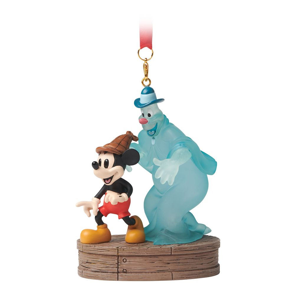 Mickey Mouse and Ghost Halloween Light-Up Ornament – Lonesome Ghosts | Disney Store