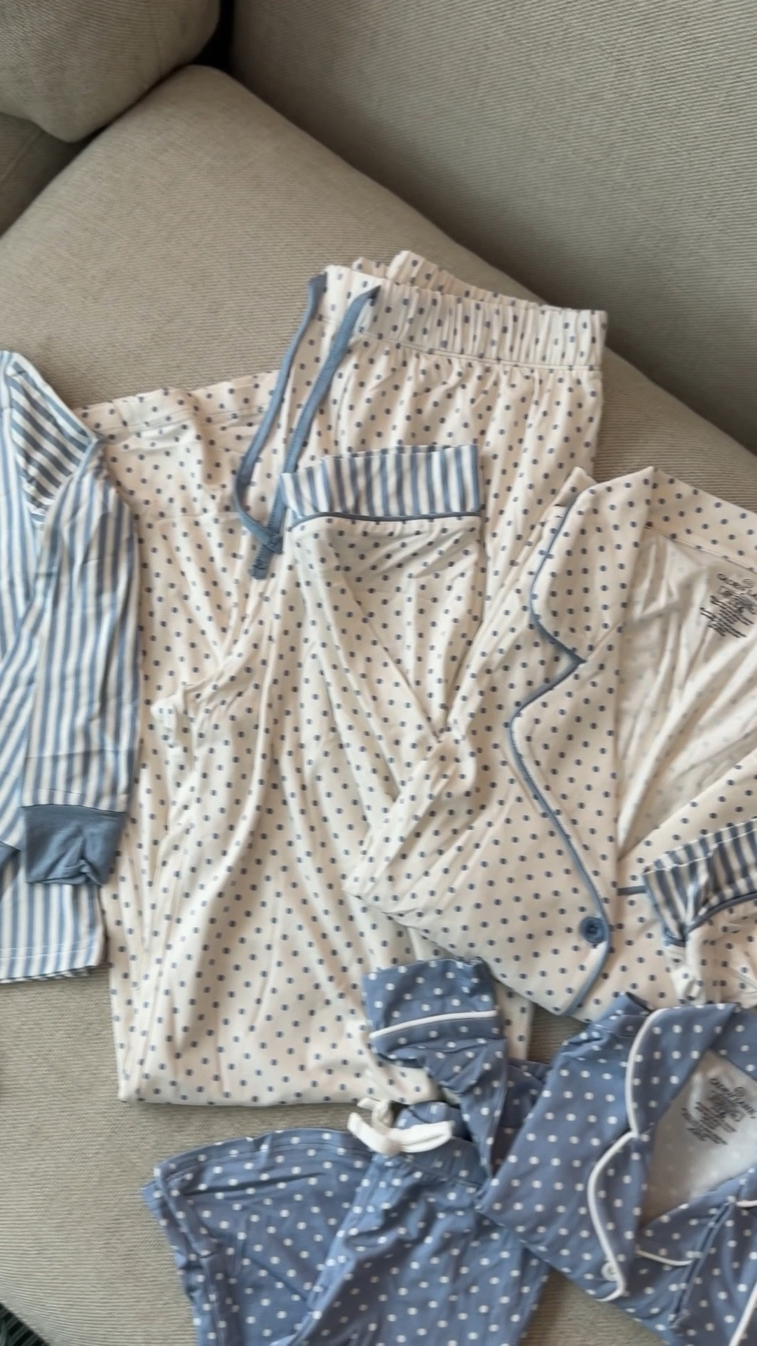 The cutest pajamas I’ve ever seen… 😍 coordinating for boy/girl mamas!!! I love!!! Did our true size in all (M for me, 12/18m for Evelyn, 6 for Ollie!) 

Caden Lane, Partner, CL pajamas, mama and me pajamas, sponsored, bamboo pajama sets, polka dot, stripes 

#LTKKids #LTKFindsUnder100 #LTKGiftGuide