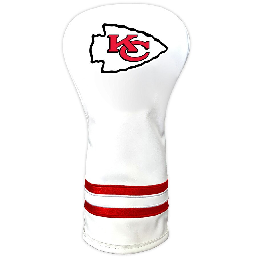 Kansas City Chiefs White Vintage Driver Golf Headcover | NFL Shop