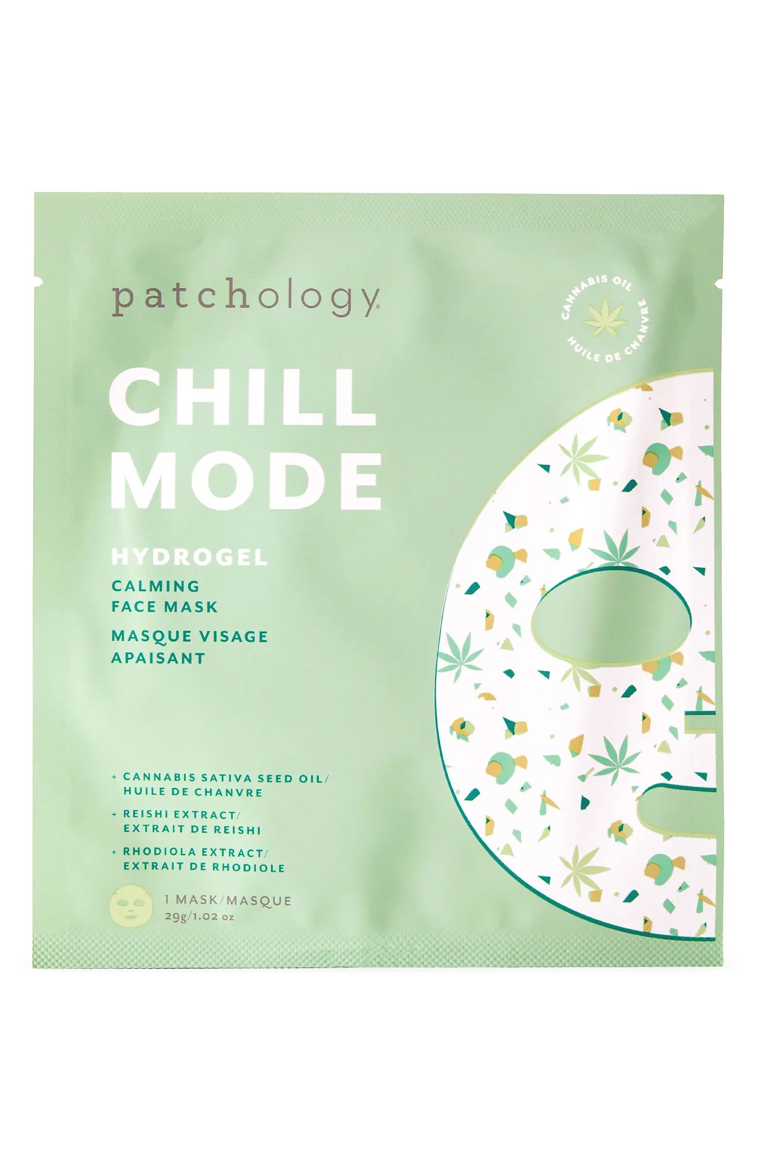 Patchology Chill Mode Calming CBD Hydrogel Mask | Nordstromrack | Nordstrom Rack