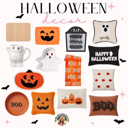all of my Halloween lovers, this one is for you! 
I personally love Halloween it’s my second favorite holiday right behind valentines!!
I found some cute decor to spookify your home!! They are definitely affordable too, all under $30!!
I’ve got all the pillows, platters, trays, blankets, and more🖤 

#halloweendecorations #halloween #spooky #pillows #decor #home #blankets #trays #bowls #kitchen #coffeemug 

#LTKhome #LTKSeasonal #LTKHalloween