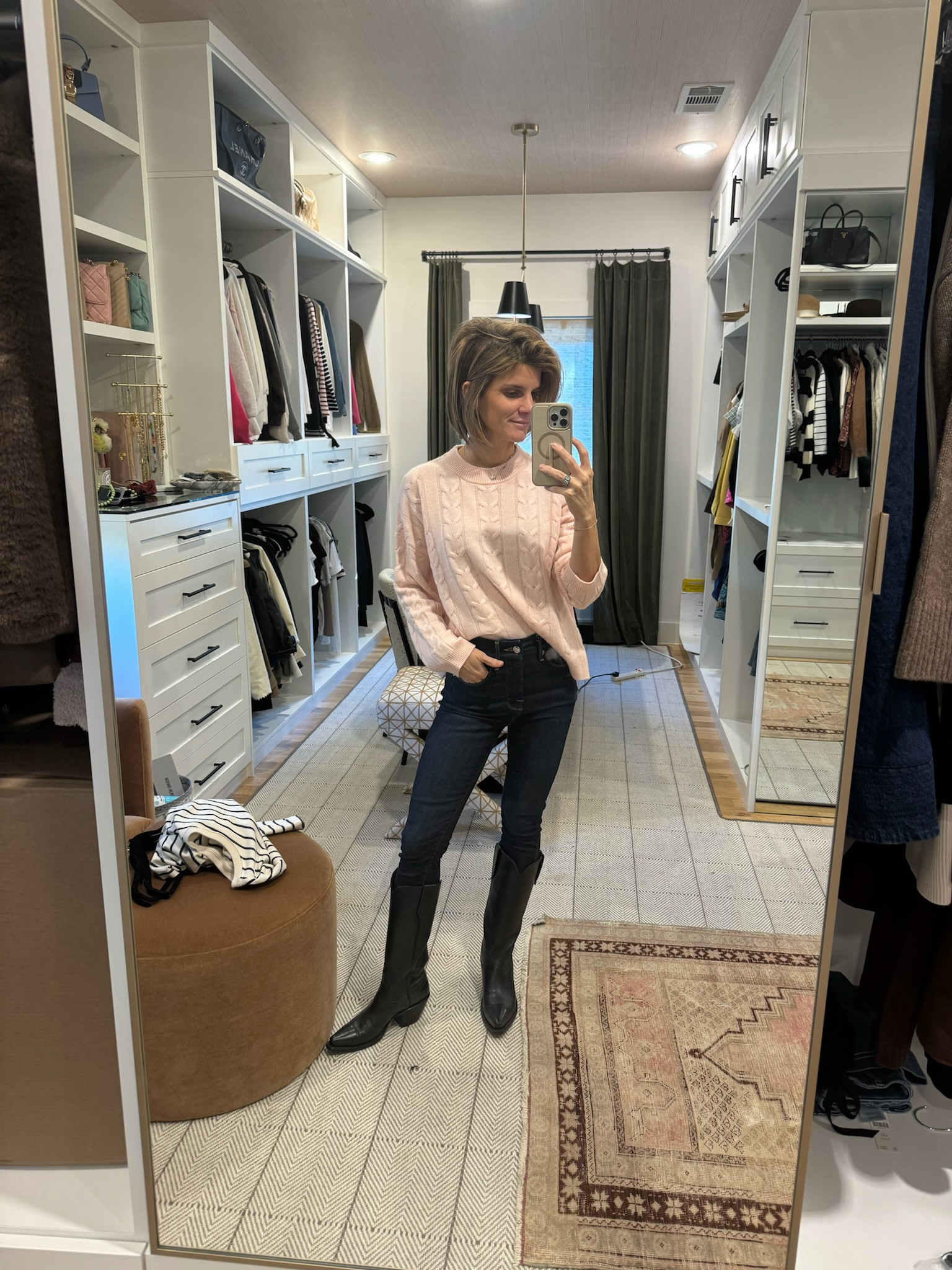 Wearing xs in sweater 