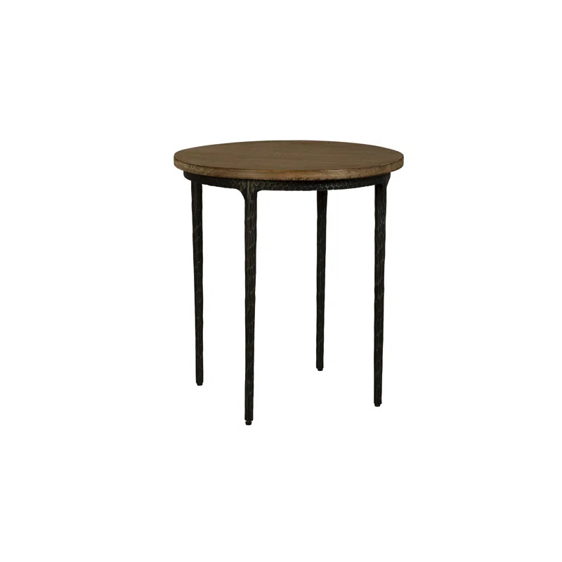 Othal Chloe Reclaimed Pine End Table, Antique Natural | Wayfair North America