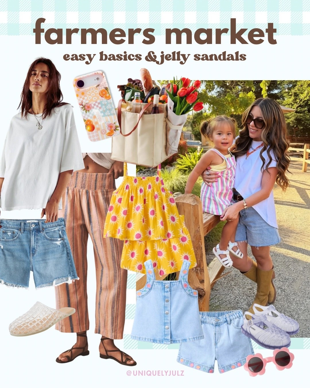 Mommy & me outfit
Summer outfits
Toddler girl fashion
Matching sets 
Large tote bag
Jelly sandals
White tee
Zara kids

#LTKootd #LTKmomlife #LTKKids