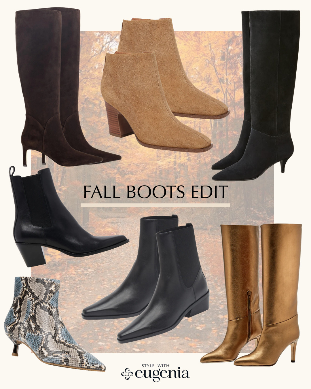The fall boots my clients actually wear — from tall classics to everyday neutrals (plus one power print 👢). Every pair is walkable, versatile, and built for a real schedule.
 

 #LTKootd #LTKWorkwear #LTKTravel