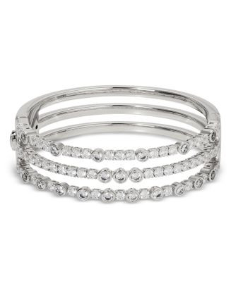 Nadri Dazzle Cubic Zirconia Triple Row Hinged Bangle Bracelet    | Bloomingdale's Jewelry & Acces... | Bloomingdale's (US)