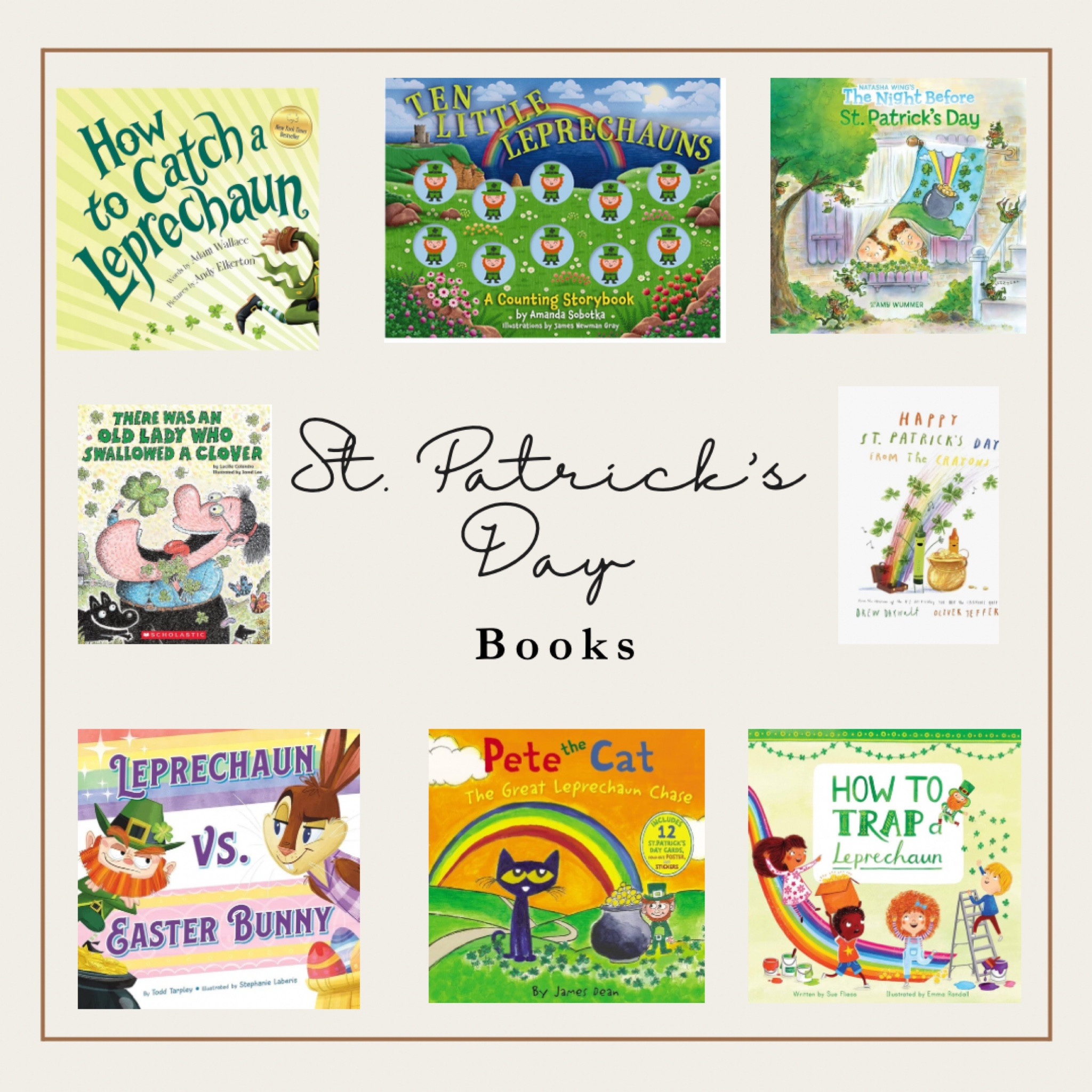 St. Patrick’s Day Books 🍀🌈

#LTKKids #LTKFamily #LTKSeasonal