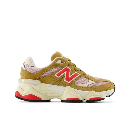 New Balance Kids' 9060 Sneakers - Brown/Pink/Red (Size 10.5) | New Balance Athletics, Inc.