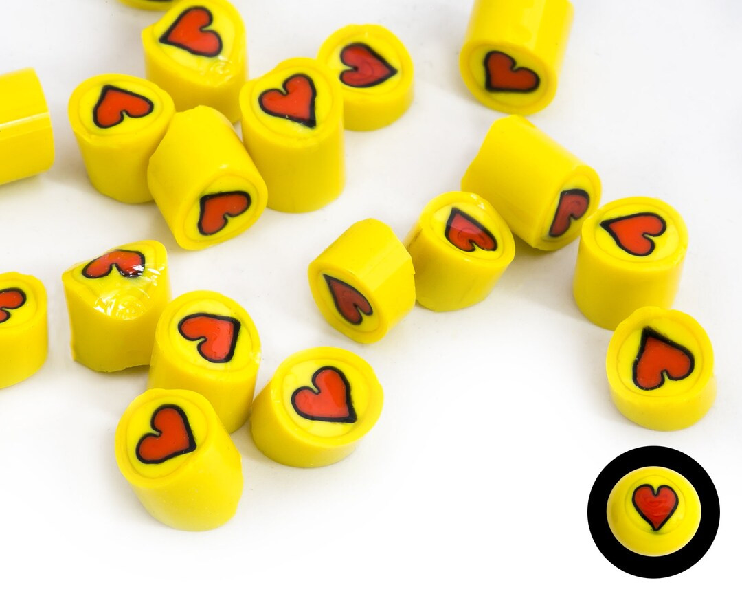 These traditional murano cut millefiori murrini were import directly from Effetre in Italy, perfe... | Etsy (US)