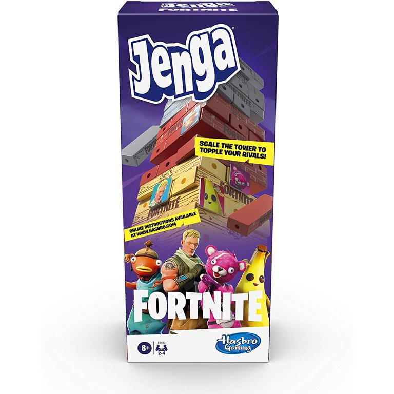 Hasbro Gaming Jenga: Fortnite Edition Game, Wooden Block Stacking Tower Game for Fortnite Fans, A... | Walmart (US)