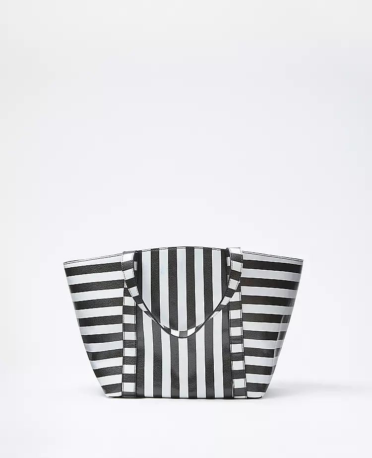 Striped Tote Bag | Ann Taylor (US)