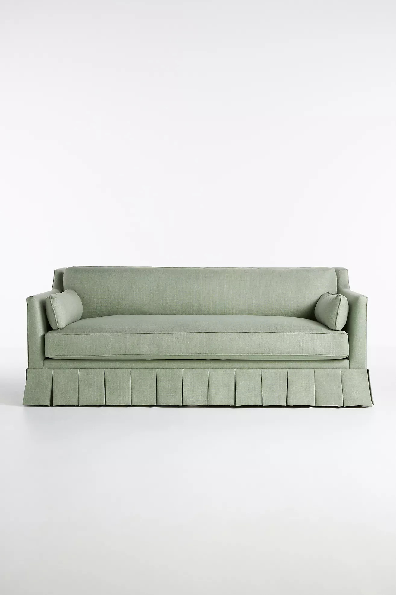 Leonelle Box-Pleated Sofa | Anthropologie (US)