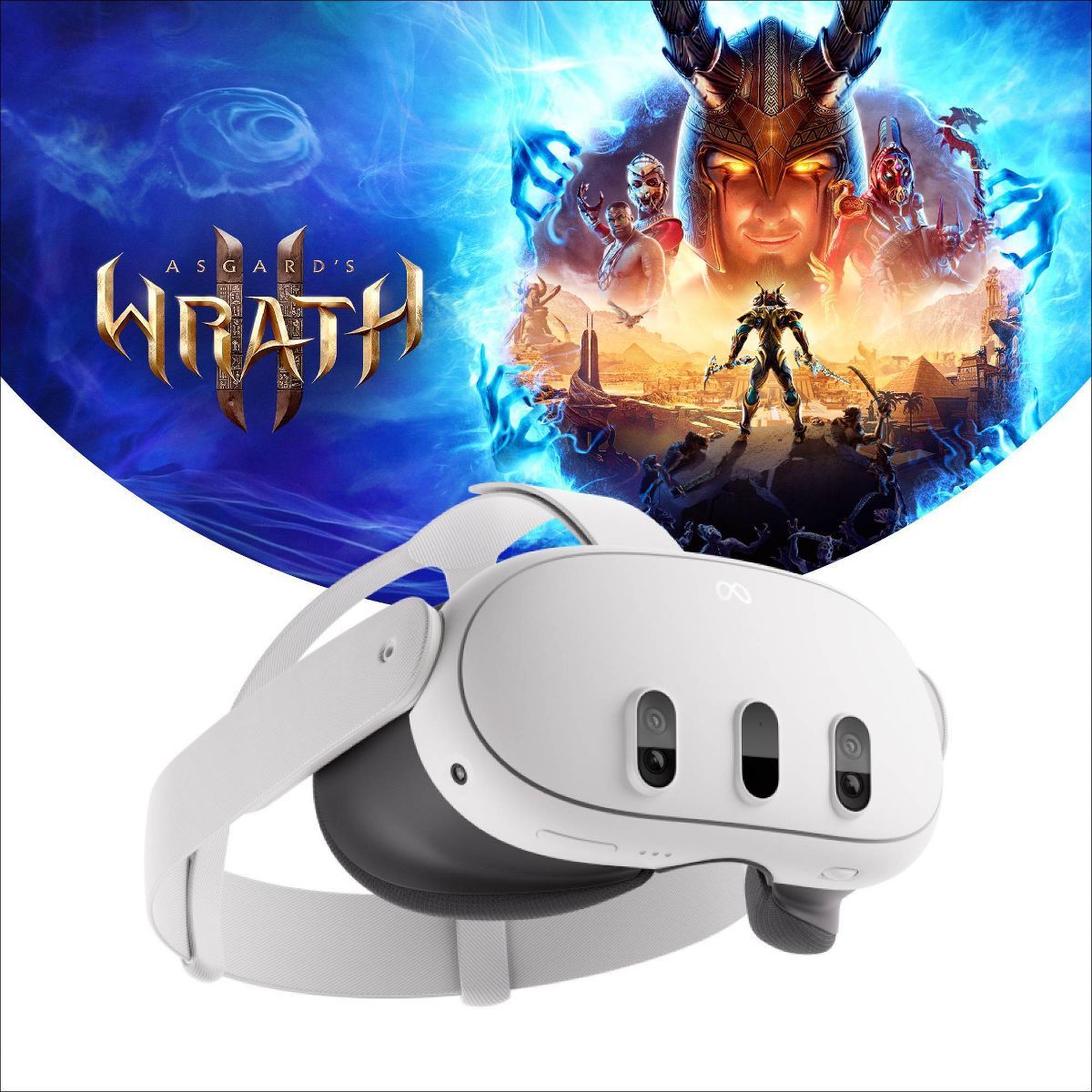 Meta Quest 3 Mixed Reality Headset: Asgard's Wrath 2 Bundle - 128GB | Target