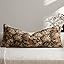 Pack of 1 Vintage Floral Lumbar Pillow Covers 14x36 Boho Farmhouse Accents Chenille Rectangular D... | Amazon (US)