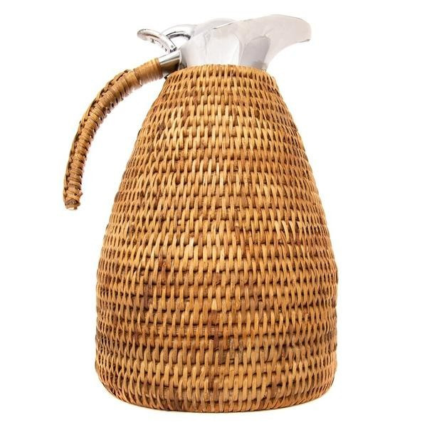 Honey Brown Rattan Thermos | Waiting On Martha