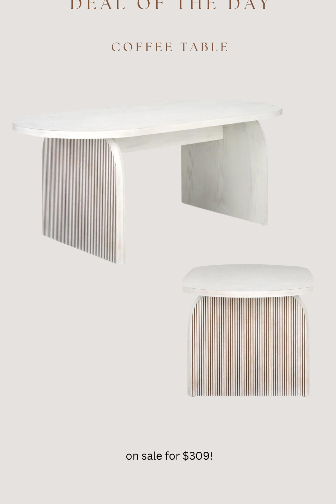 Brand new coffee table! High sellout risk 

#LTKSaleAlert #LTKStyleTip #LTKHome