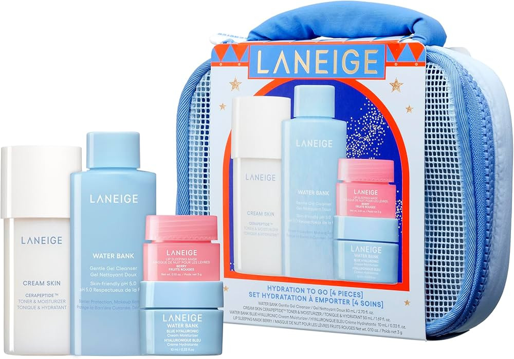 Laneige Skincare & Lip Care Holiday Gift Sets – Lip Mask, Water Bank, Lip Glowy Balm – Beauty... | Amazon (US)