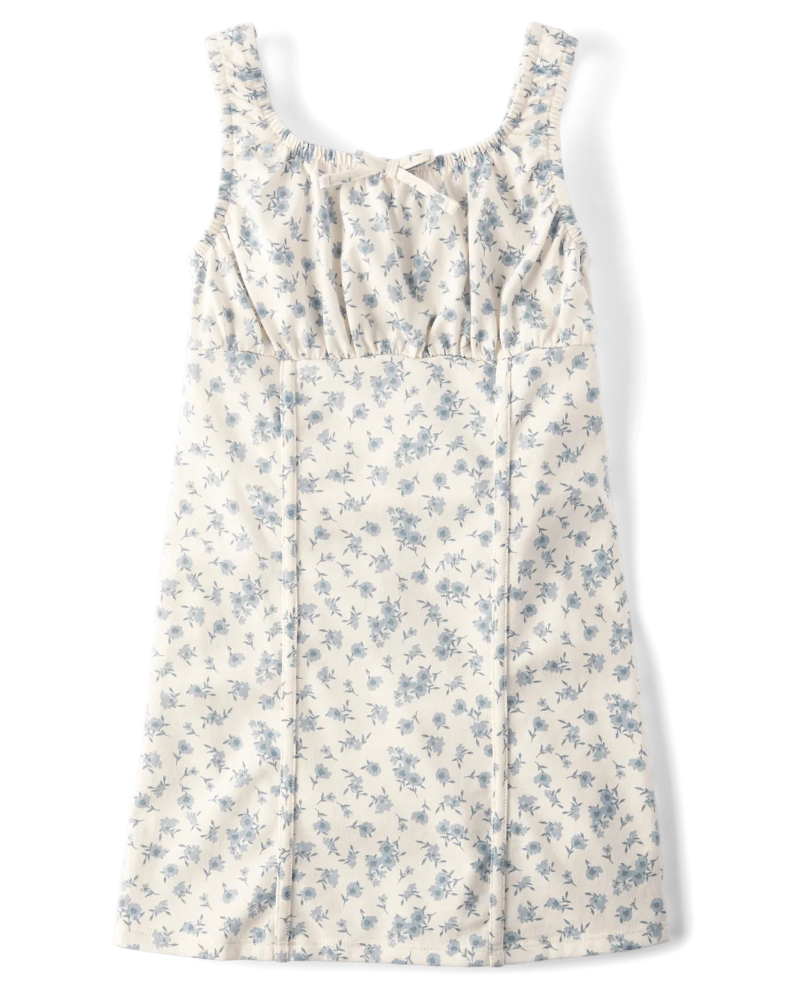 Girls Floral Corset Dress - gray | The Children's Place