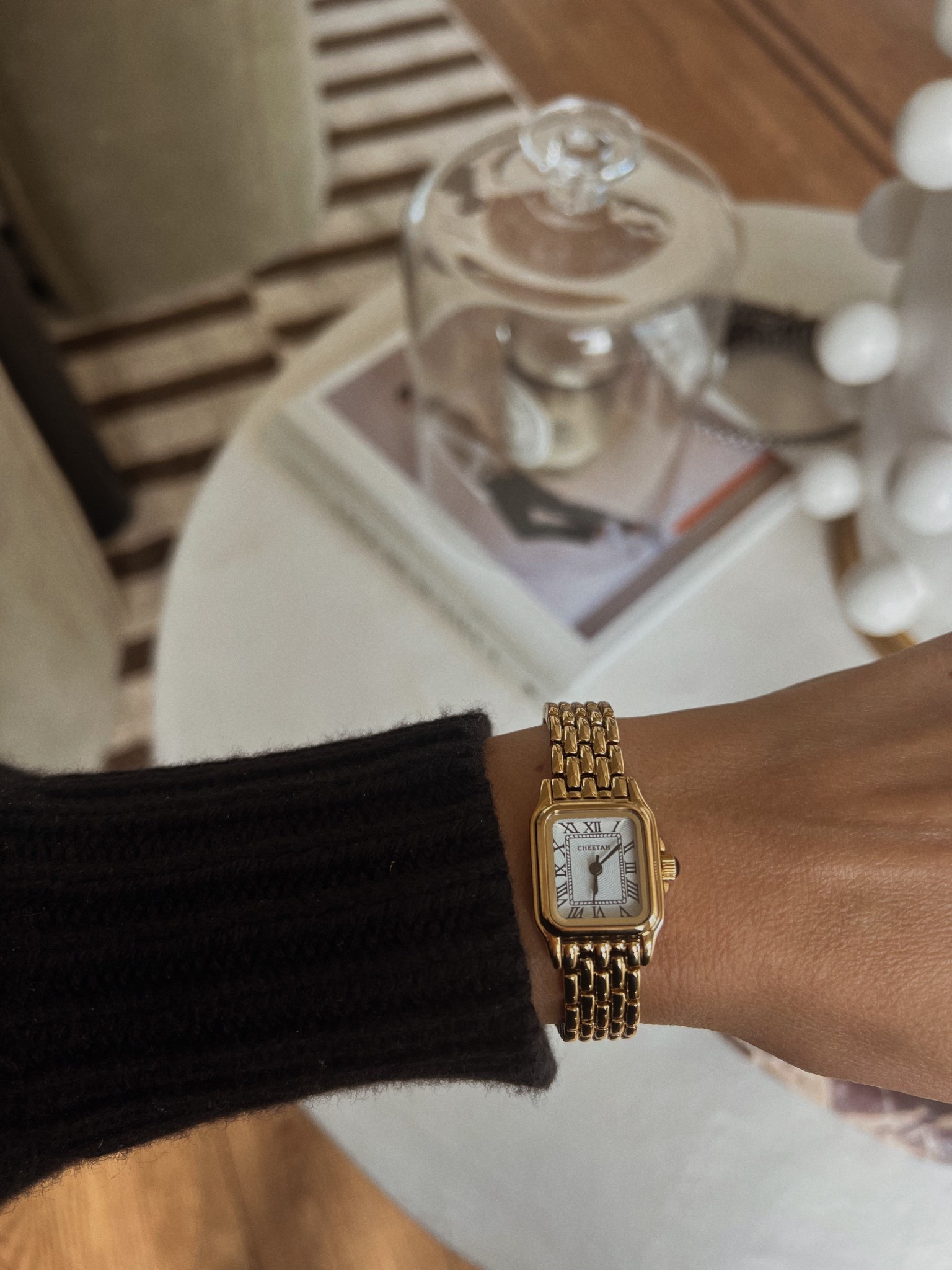 Cutest little gold watch under $30! 

#LTKFindsUnder50 #LTKFindsUnder100