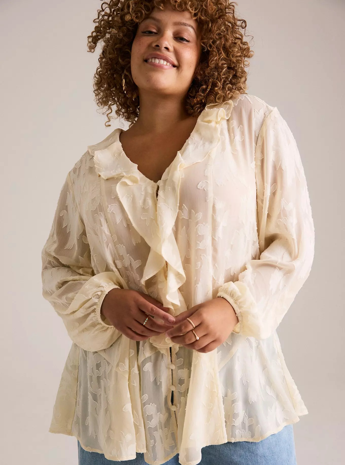 Festi Bubble Sleeve Top | Torrid (US & Canada)