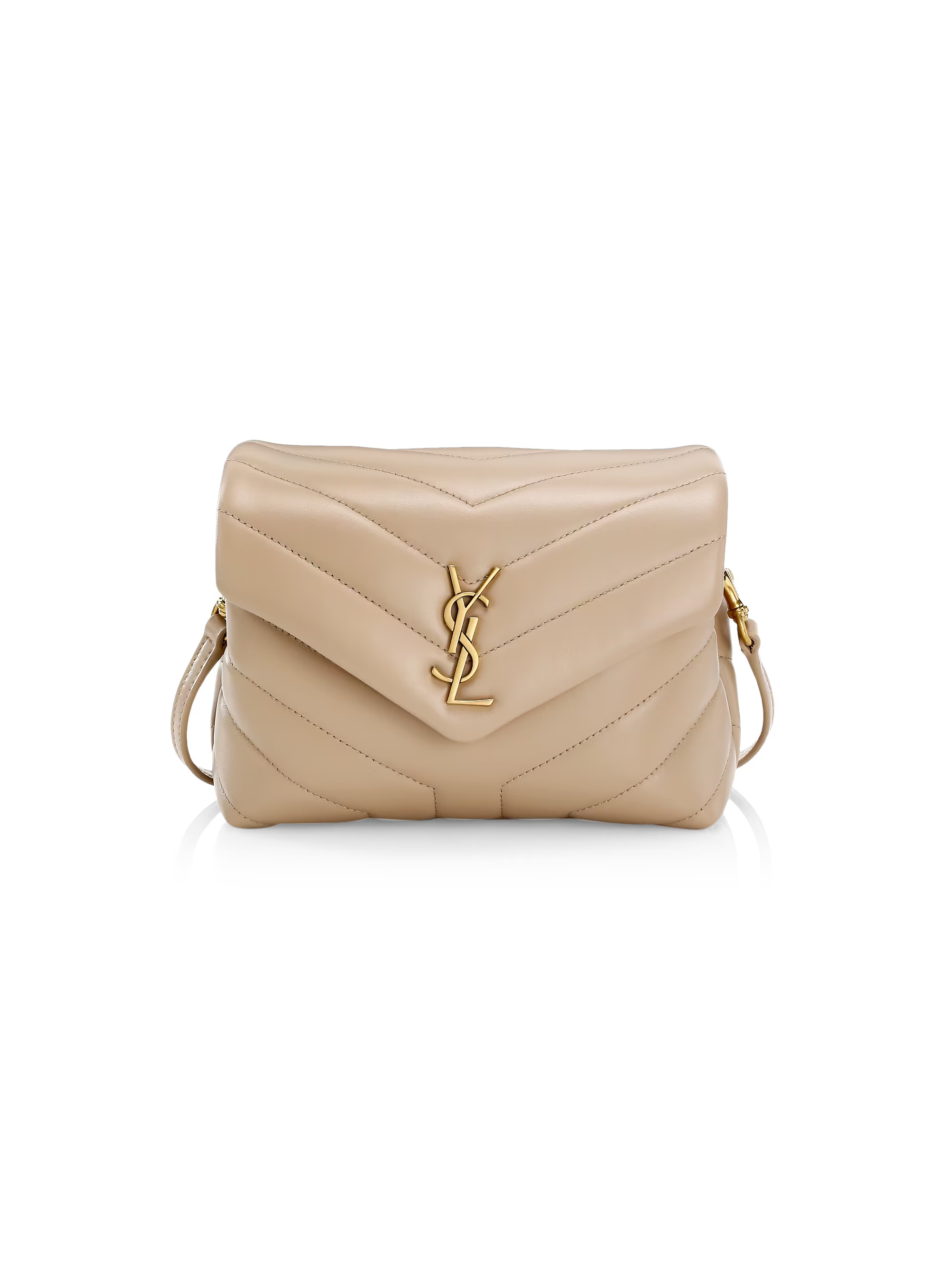 Mini Loulou Matelassé Leather Crossbody Bag | Saks Fifth Avenue