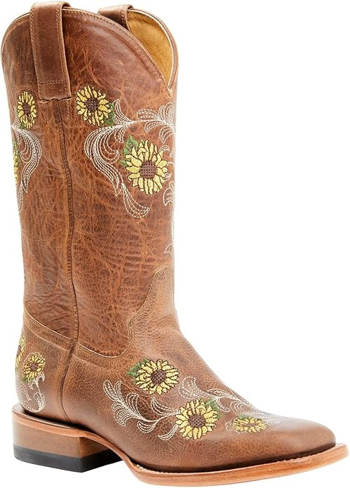 Shyanne Women's Josie Western Boot Broad Square Toe - Bswsp22l1 | Amazon (US)