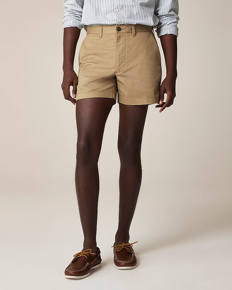 5" Portsider stretch chino short | J. Crew US