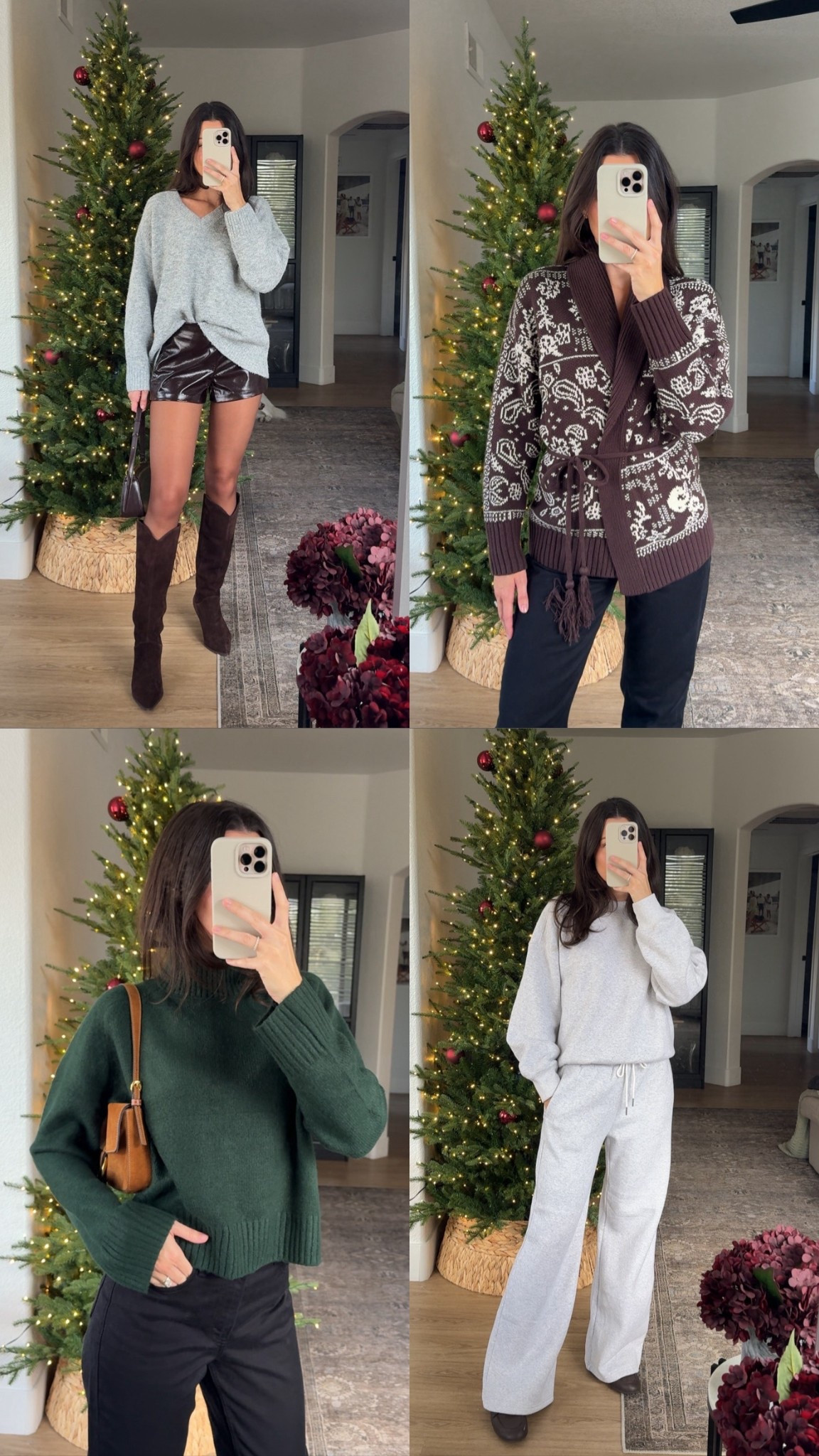 #abercrombiepartner 25-50% off everything @abercrombie plus an extra 15% off with stackable code CYBERAF ❤️I’m 5’7” and I typically wear a size XS/25 Curve Love at Abercrombie. In this video, I’m wearing my true size XS/25 in everything except the green sweater 


#LTKHoliday #LTKSaleAlert #LTKCyberWeek