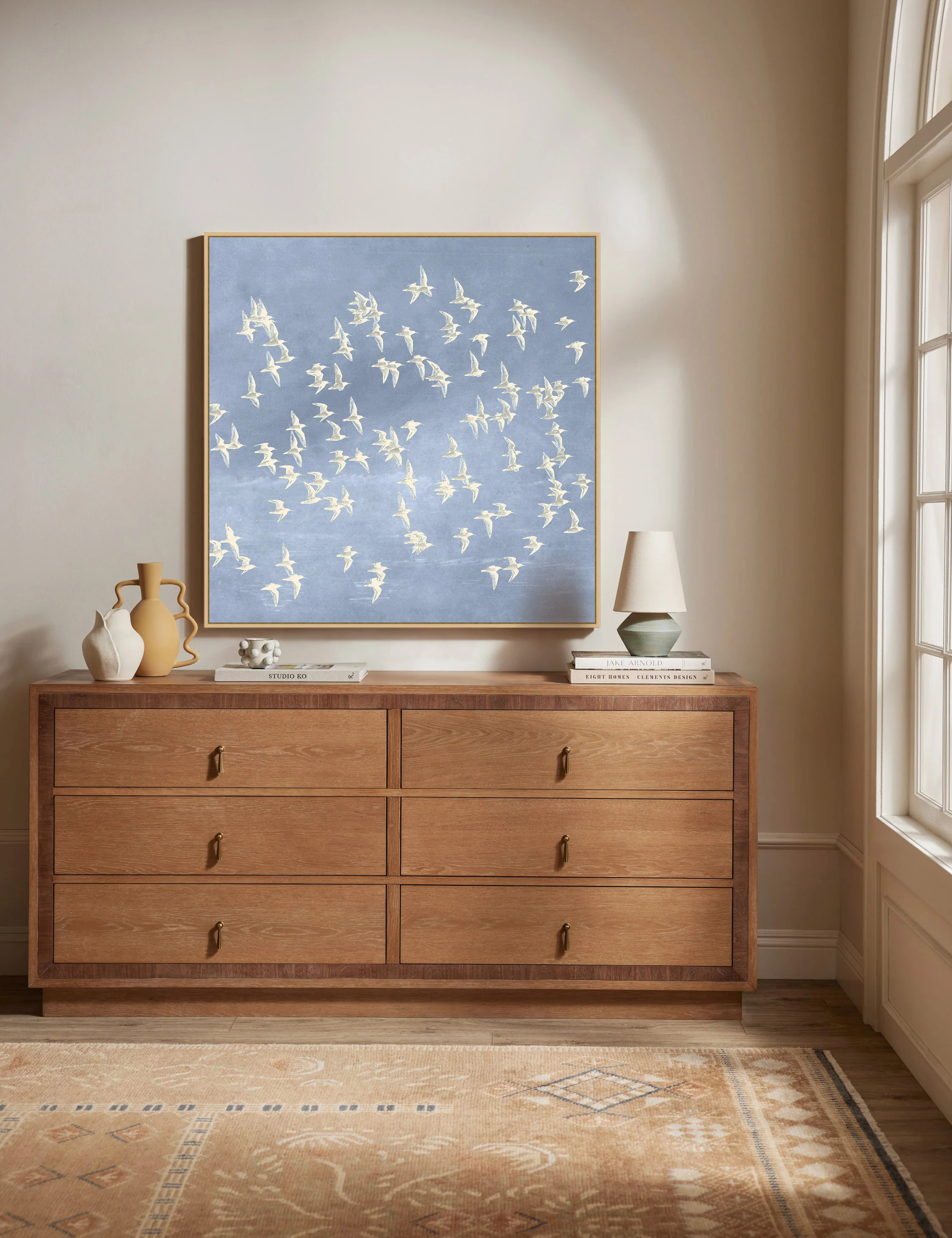 Blue Day Flight 1 Print | Lulu and Georgia 