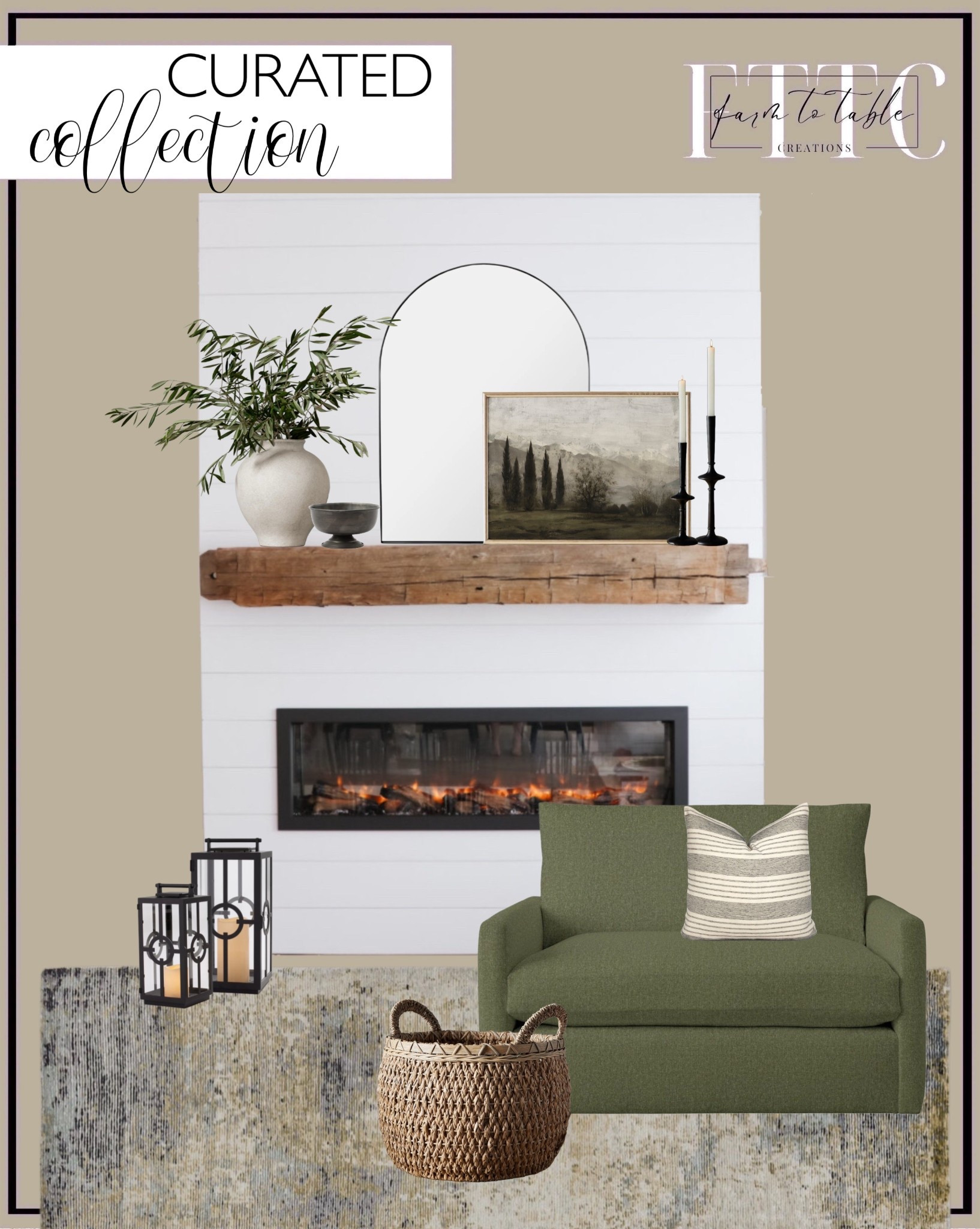 Curated Collection. Follow @farmtotablecreations on Instagram for more inspiration.

Santiago Taper Holder. Kipton Chair. Miah Handwoven Rug. Black & Cream Pillow Cover. Round Entry Basket. Hamptons Outdoor Lantern. Moody European Landscape Art. Wylie Arched mirror. Krissan Vase. Aged Iron Compote.

Arhaus Home Finds | Spring Decor | Entryway Decor | Bedroom Furniture | nightstands | Home Decor| Fireplace Decor | Spring Refresh |  Bedroom Finds | Neutral Stems | Spring Stems | Bookshelf Decor | Bedroom Space | Cozy Corner | Bathroom | Curated Entryway | Spring  Decor | End of Year Clearance | Trending Decor | Viral Decor  | Coffee Table Decor | Neutral Decor | Stem Sale | Target Finds | Skinny Bench | Bedroom | Living Room | Breakfast Nook | Amazon Home | Target Sale | Loloi Rugs | Magnolia Home | console table | console table styling | faux stems | entryway space | front porch decor | neutral decor | entryway decor | cozy home | affordable decor |  home decor | home inspiration | console styling | entryway rug | cozy moody home | moody home decor | neutral home | bathroom decor | living room | spring decor | Hearth & Hand | Studio McGee | 2025 Home Trends | trending home | Crate&Barrel 



#LTKSaleAlert #LTKFindsUnder50 #LTKHome