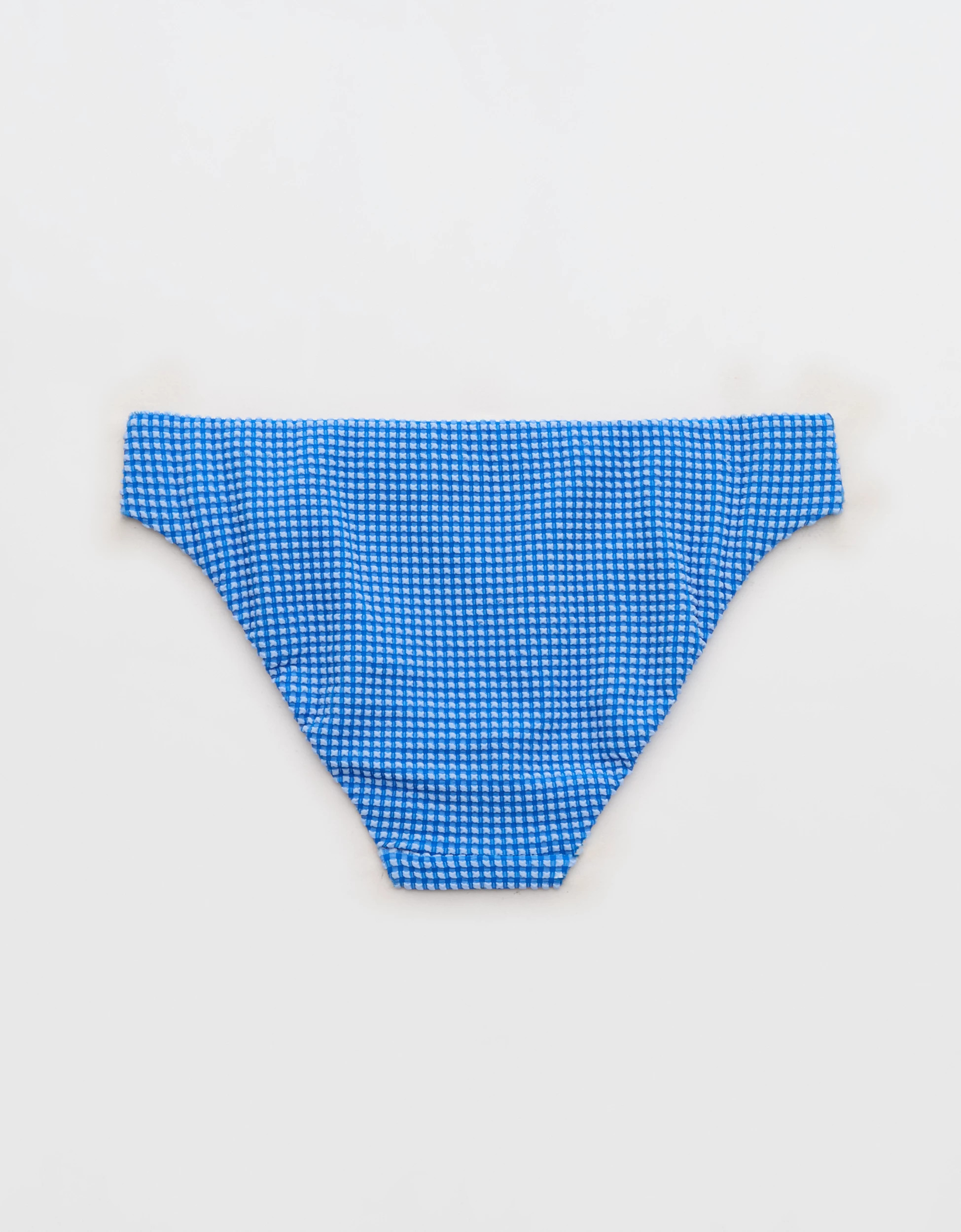 Aerie Gingham Full Coverage Bikini Bottom | Aerie