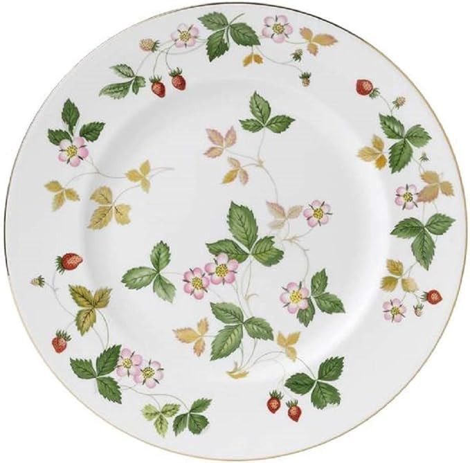 Wild Strawberry Wedgewood Fine Bone China Dinner Plate 10.75” | Amazon (US)