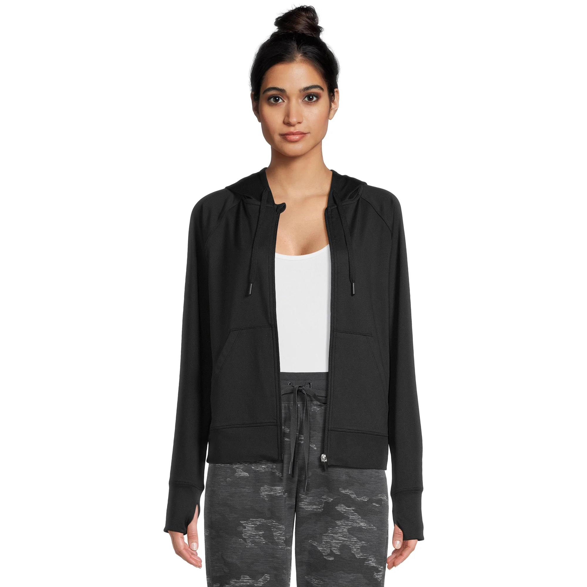 Athletic Works Women's Active Super Soft Zip-Up Jacket | Walmart (US)