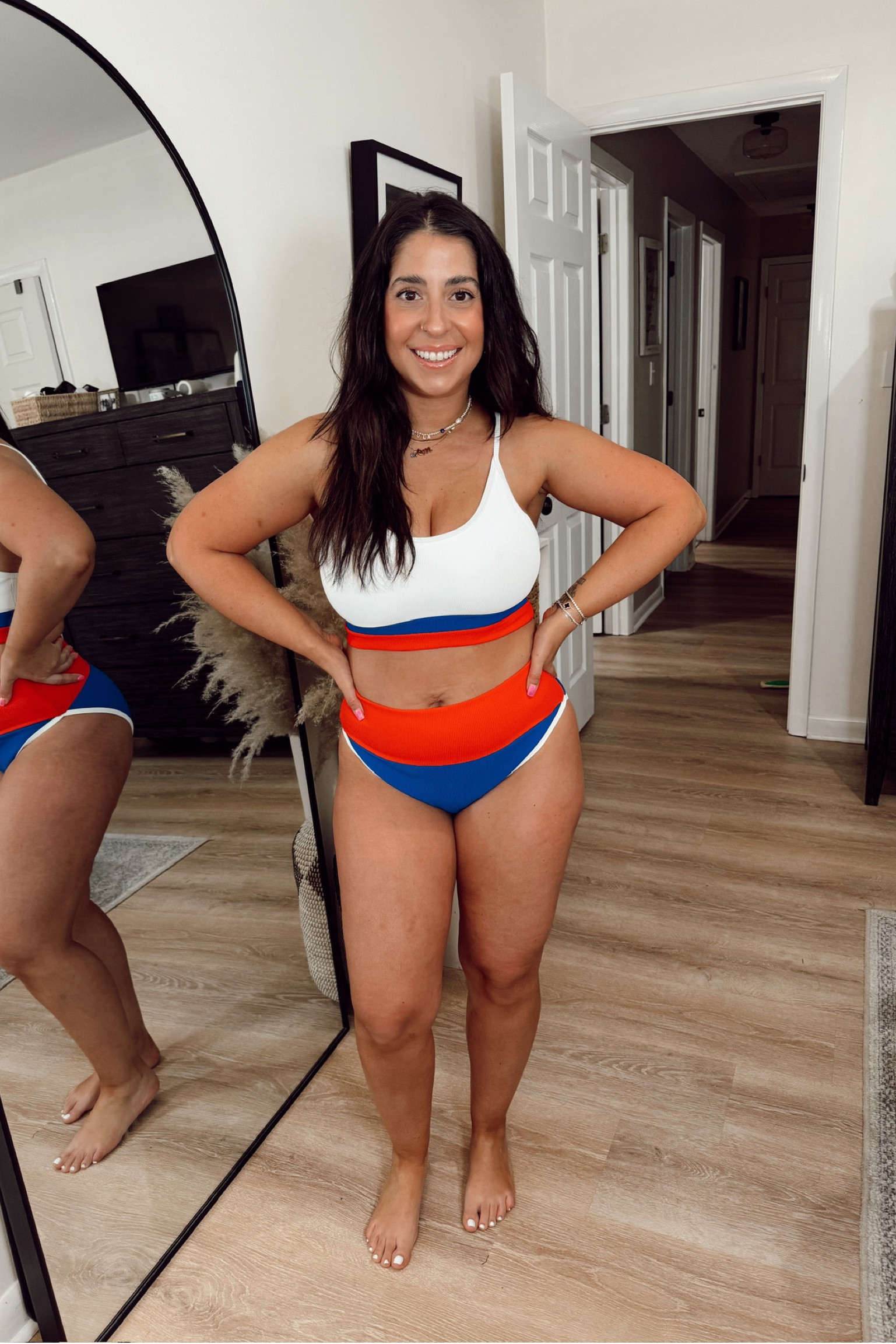 This red, white, and blue bikini is an absolute summer must-have for my fuller bust babes!! swimsuit, bigger bust bikini, fuller bust bikini, fuller bust swim 

#LTKFindsUnder50 #LTKSwim #LTKSeasonal