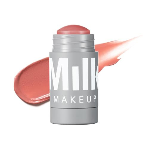 Milk Makeup Lip + Cheek Stick – Buildable Cream Blush + Lip Color w/Hydrating Mango Butter + Avocado Oil for a Natural Flush – Long-Lasting, Multiuse, Vegan Formula – Werk (Dusty Rose), 0.21 oz | Amazon (US)