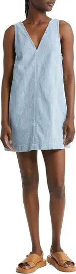 Stripe Sleeveless Organic Cotton Dress | Nordstrom
