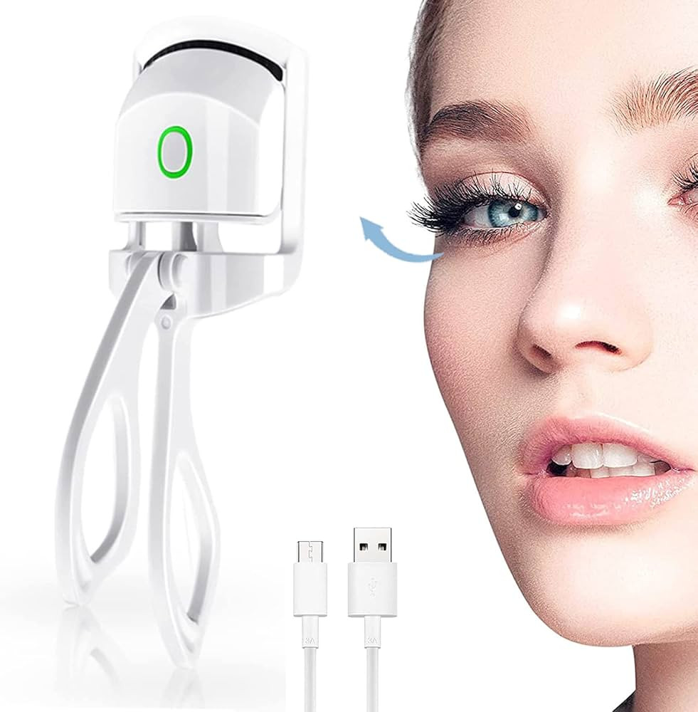 Heated Eyelash Curlers, Eyelash Curlers, Sensing Heating Silicone Pad, 2 Modes Heated Quickly, Ea... | Amazon (US)