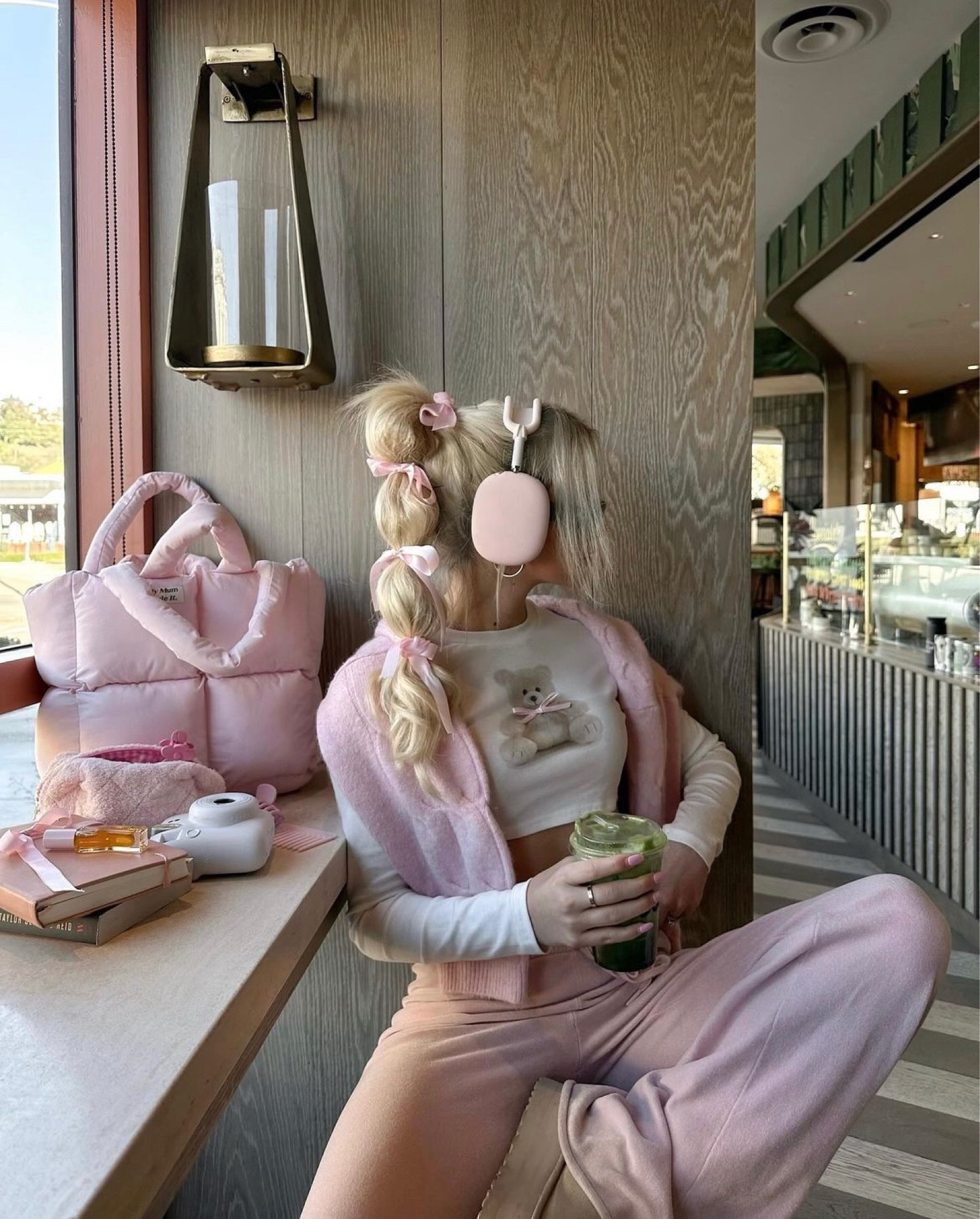 love being a girl 🧸🎀

Girly outfit, girly athleisure, pink outfit, pink casual outfit, pink comfy casual outfit, pink sweats, pink ribbon in hair, pink puffer tote, pink headphones, coquette style

#LTKSeasonal #LTKstyletip #LTKshoecrush
