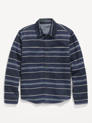 Striped Cozy-Knit Pocket Shirt for Boys | Old Navy (US)