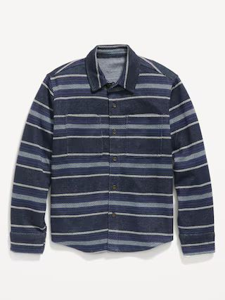 Cozy-Knit Long-Sleeve Pocket Shirt for Boys | Old Navy (US)