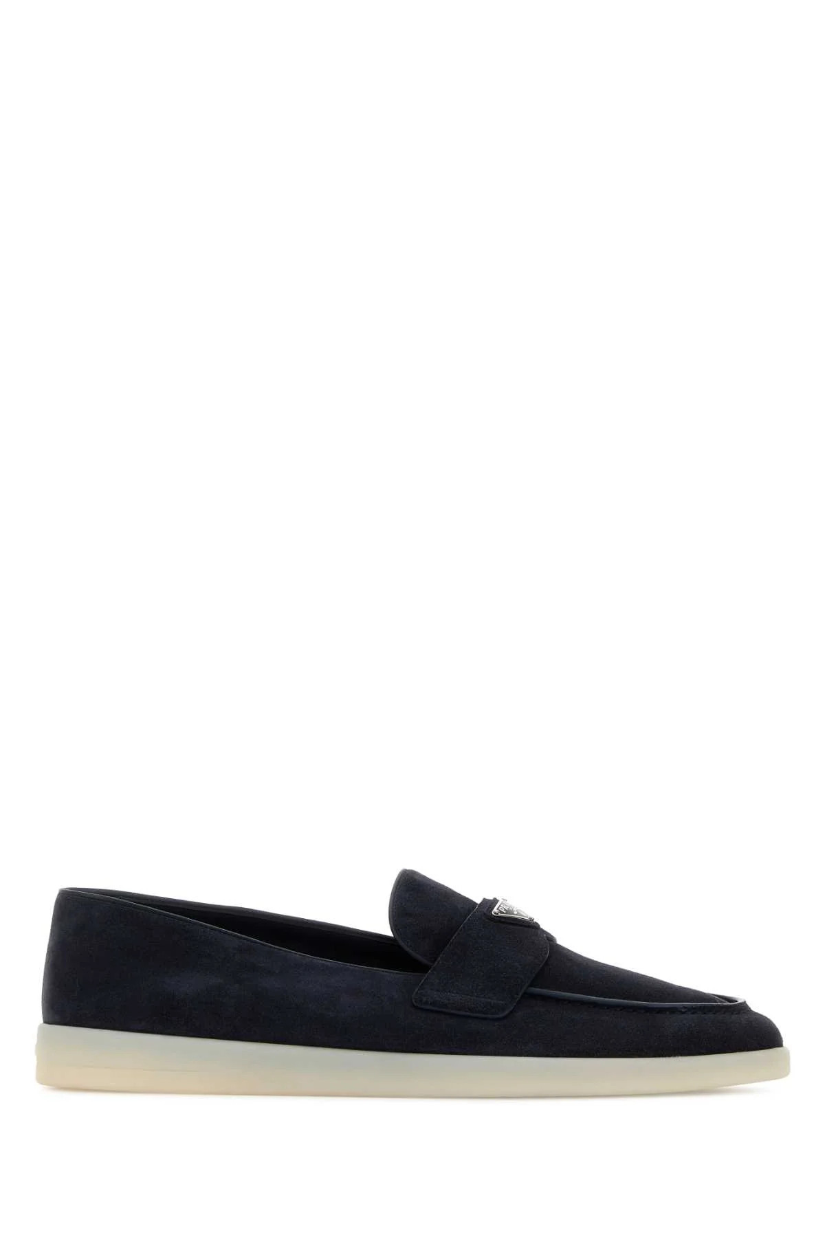 Prada Tropez Loafer — Navy | Italist Inc.