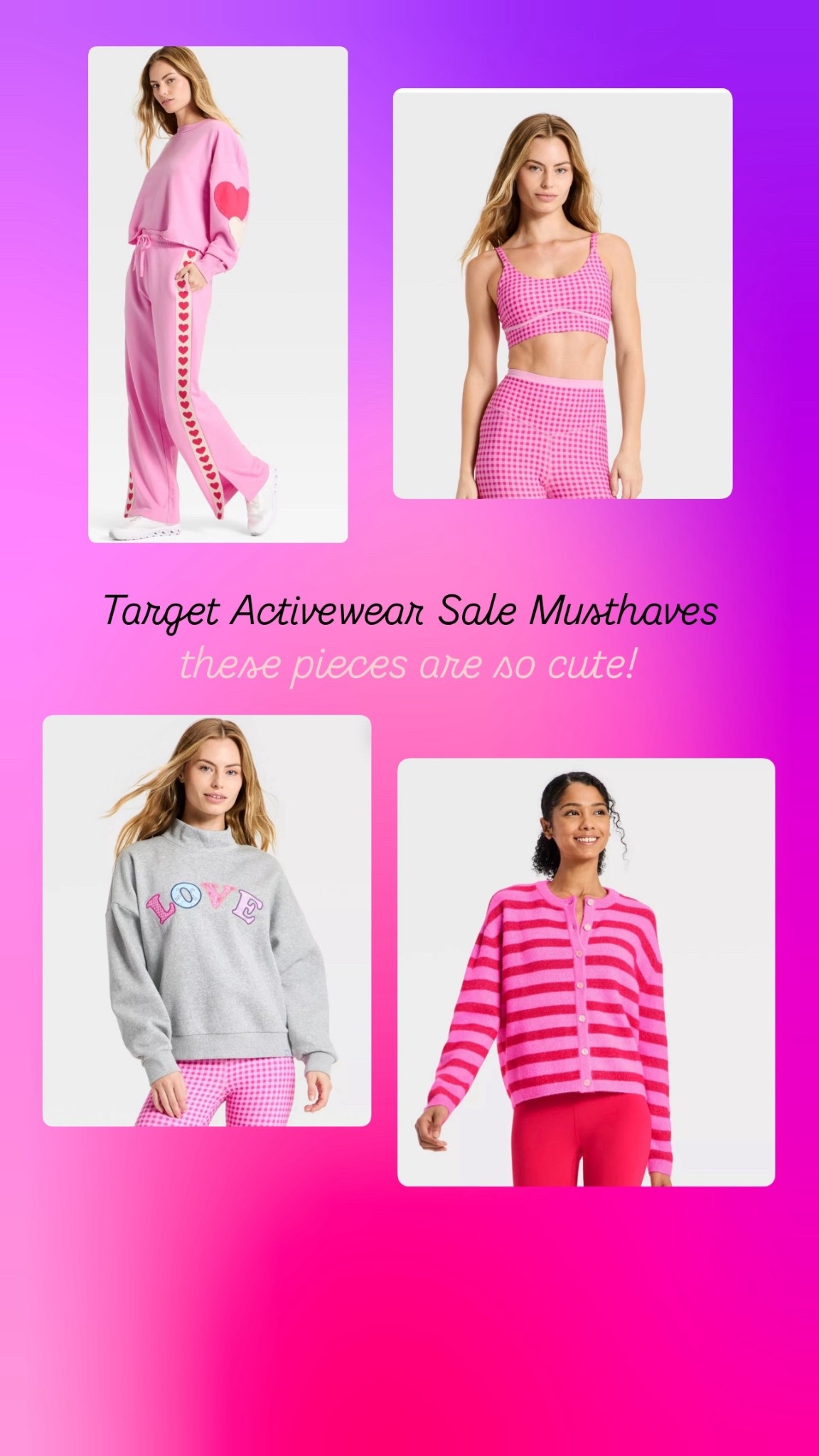 Cutest target pieces! The activewear is so cute!!! Sale ends today. 

#LTKActive #LTKfitnessgoals #LTKselfcare