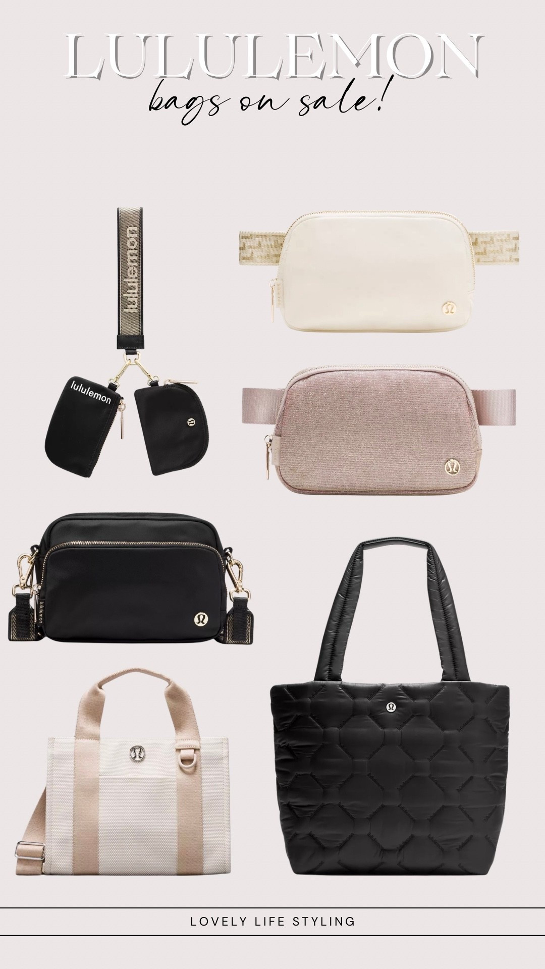 Lululemon bags and accessories on sale! 

#LTKSaleAlert #LTKFindsUnder50 #LTKGiftGuide