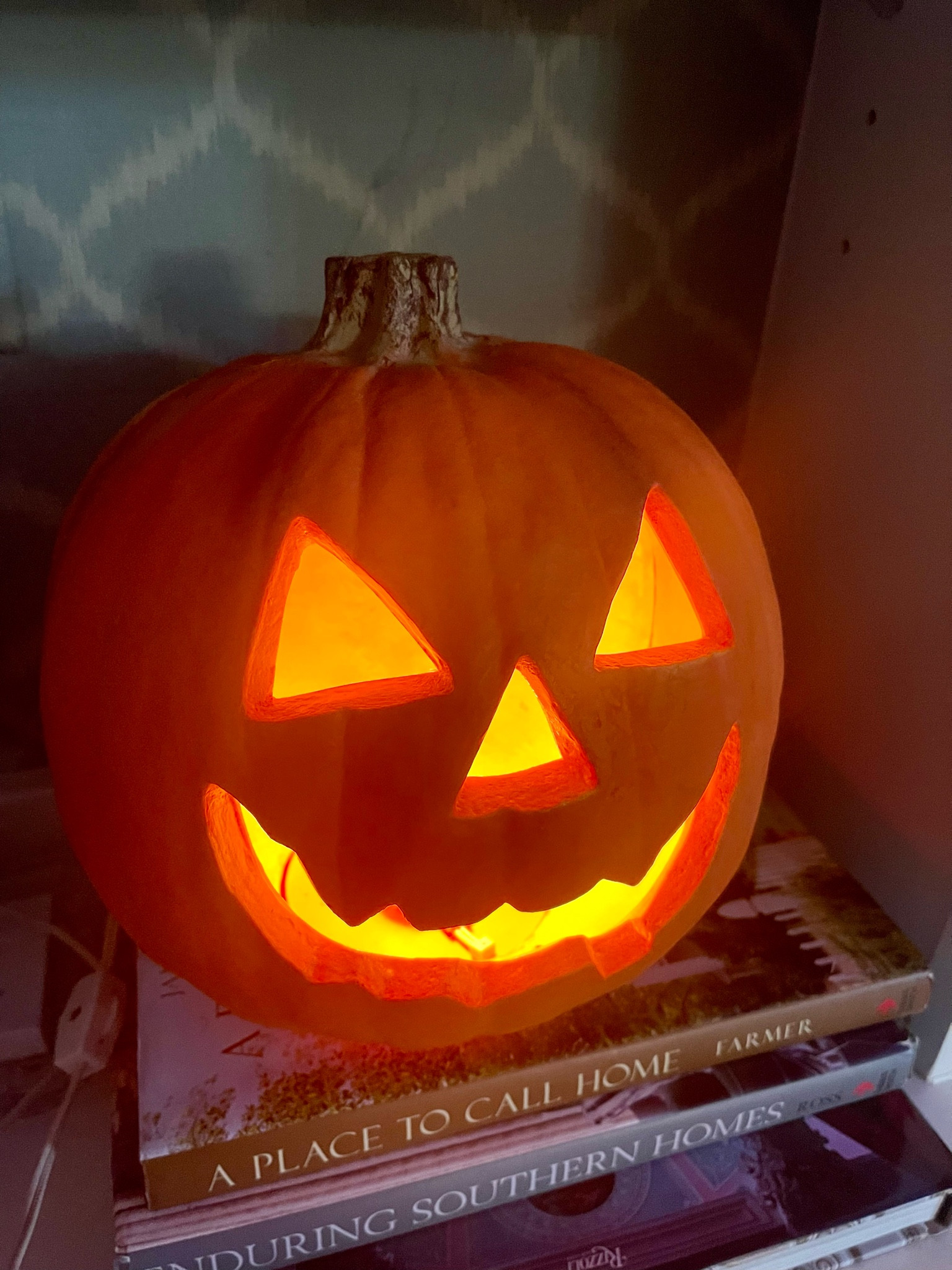 Light up jack o lantern, Halloween decor 

#LTKFindsUnder50 #LTKHalloween #LTKHome