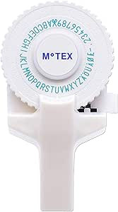 MoTEX Embossing Label Maker, Label Writer -E-101 (White) | Amazon (US)