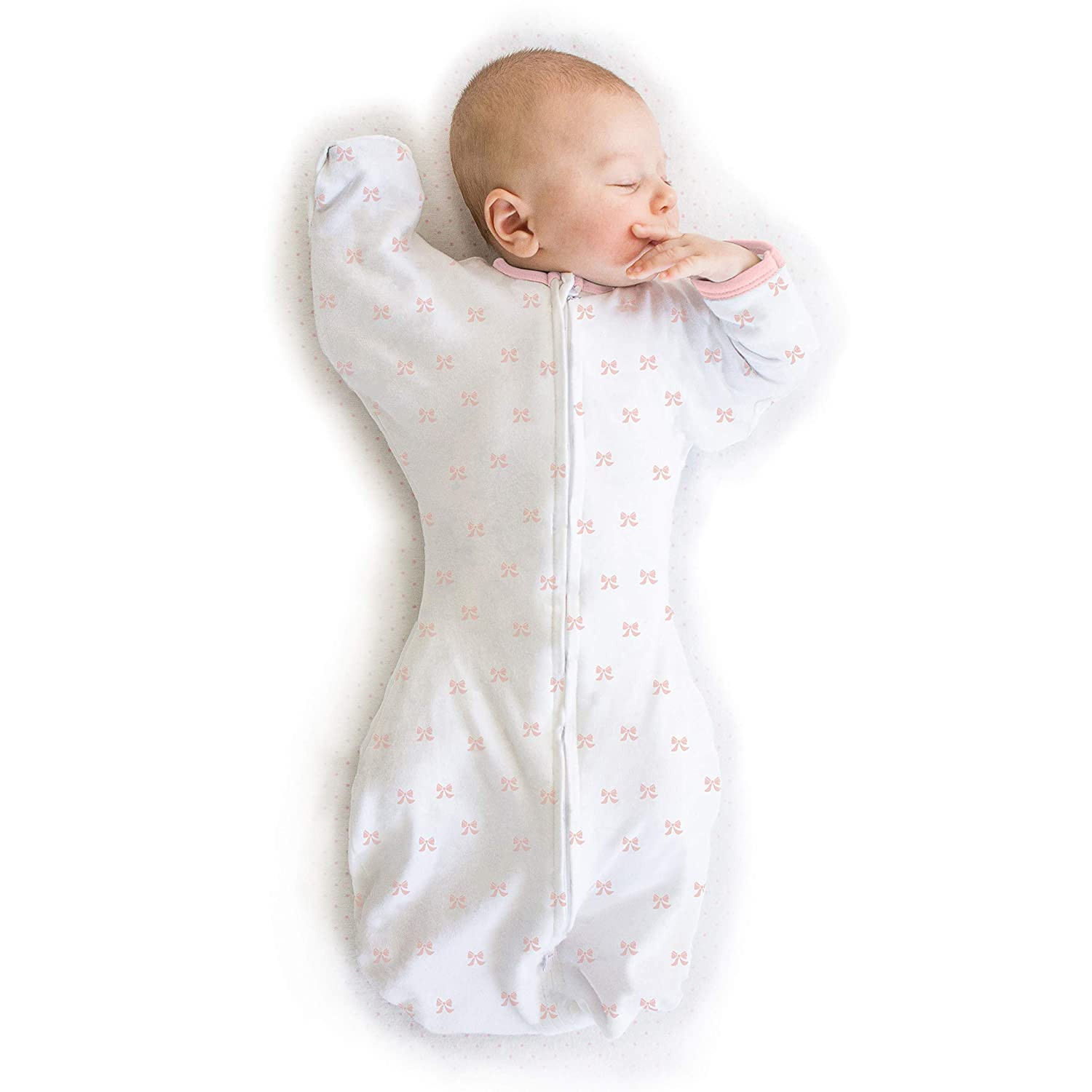 Amazing Baby Transitional Swaddle Sack with Arms Up Half-Length Sleeves and Mitten Cuffs, Large, ... | Amazon (US)