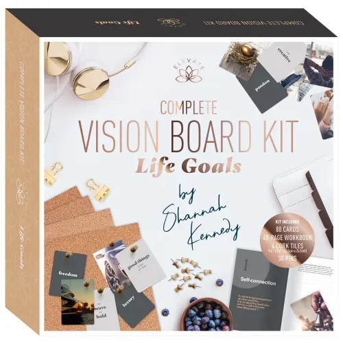 Elevate Complete Vision Board Kit, Life Goals, Guided Manifestation Set in Multicolored at Nordstrom | Nordstrom