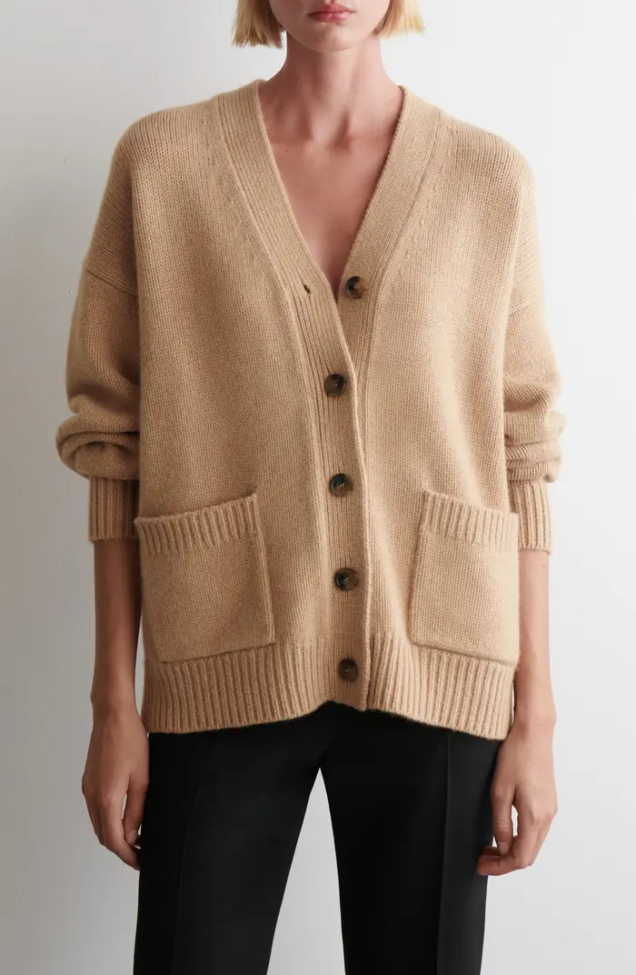 V-Neck Wool Cardigan | Nordstrom